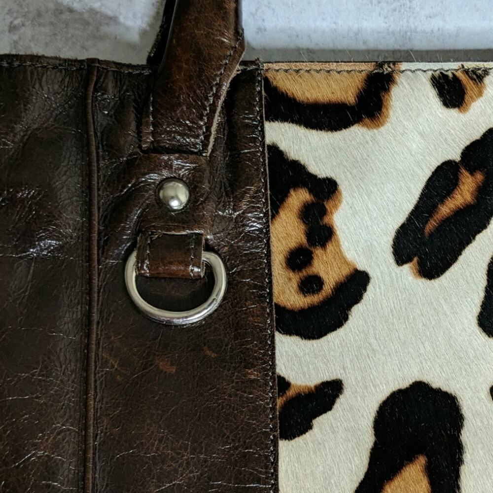 Innue Leather Calf Hair Purse/Handbag - EUC - Picture 2 of 8